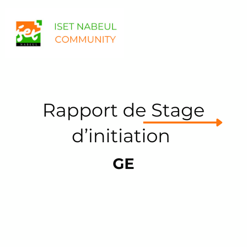 Rapport de Stage d'initiation Génie Electrique