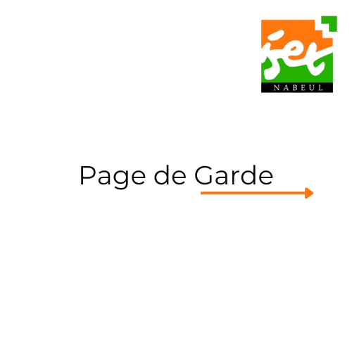 Page de Garde