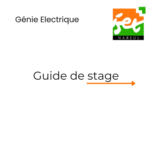Guide de stage (Département Electrique)