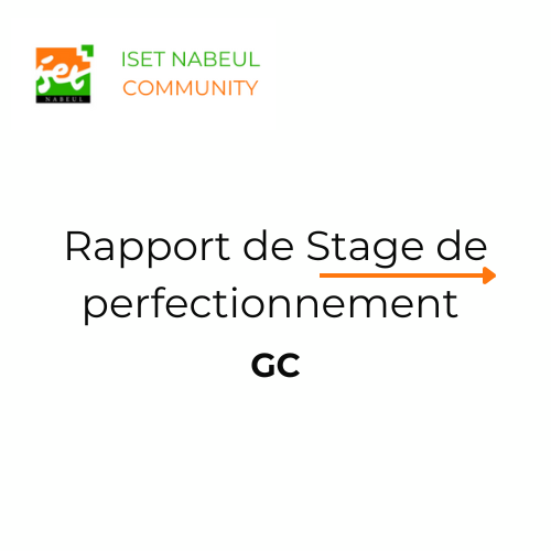 Rapport de Stage de perfectionnement Génie Civil